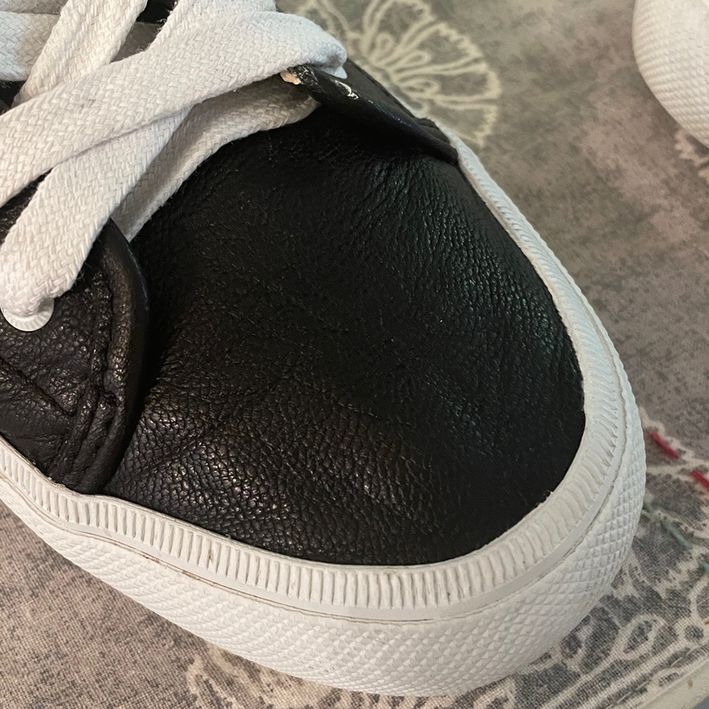 Frye 100% genuine leather Black and white lace up Sneakers - Picture 11 of 14